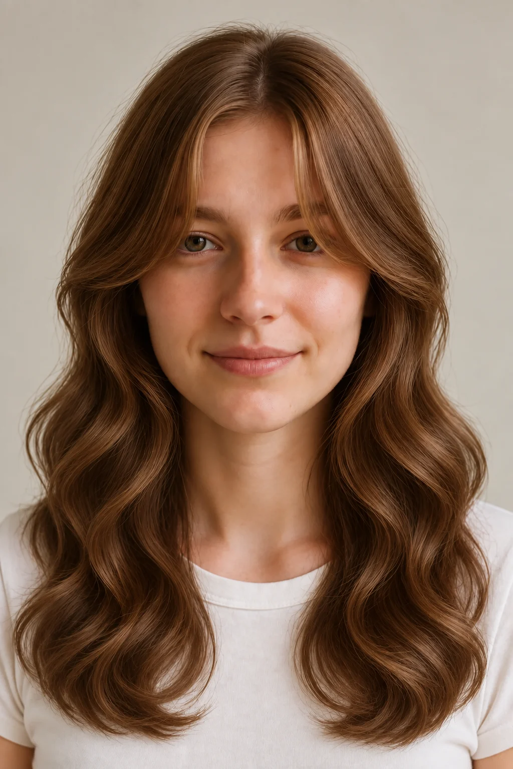 Long Digital Perm hairstyle reference