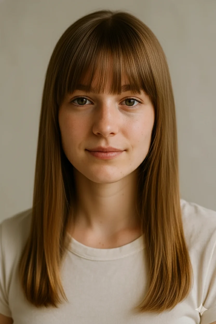 Blunt Bangs hairstyle