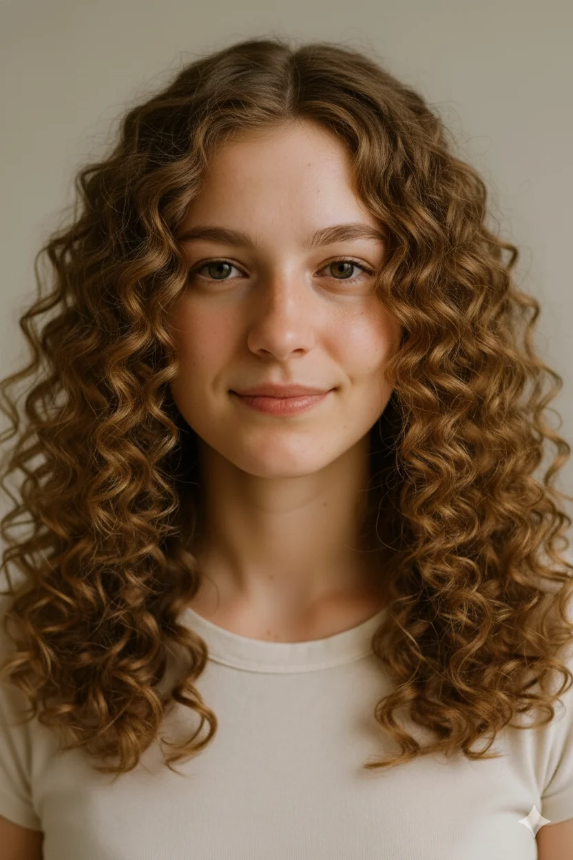 Long Spiral Curls hairstyle reference