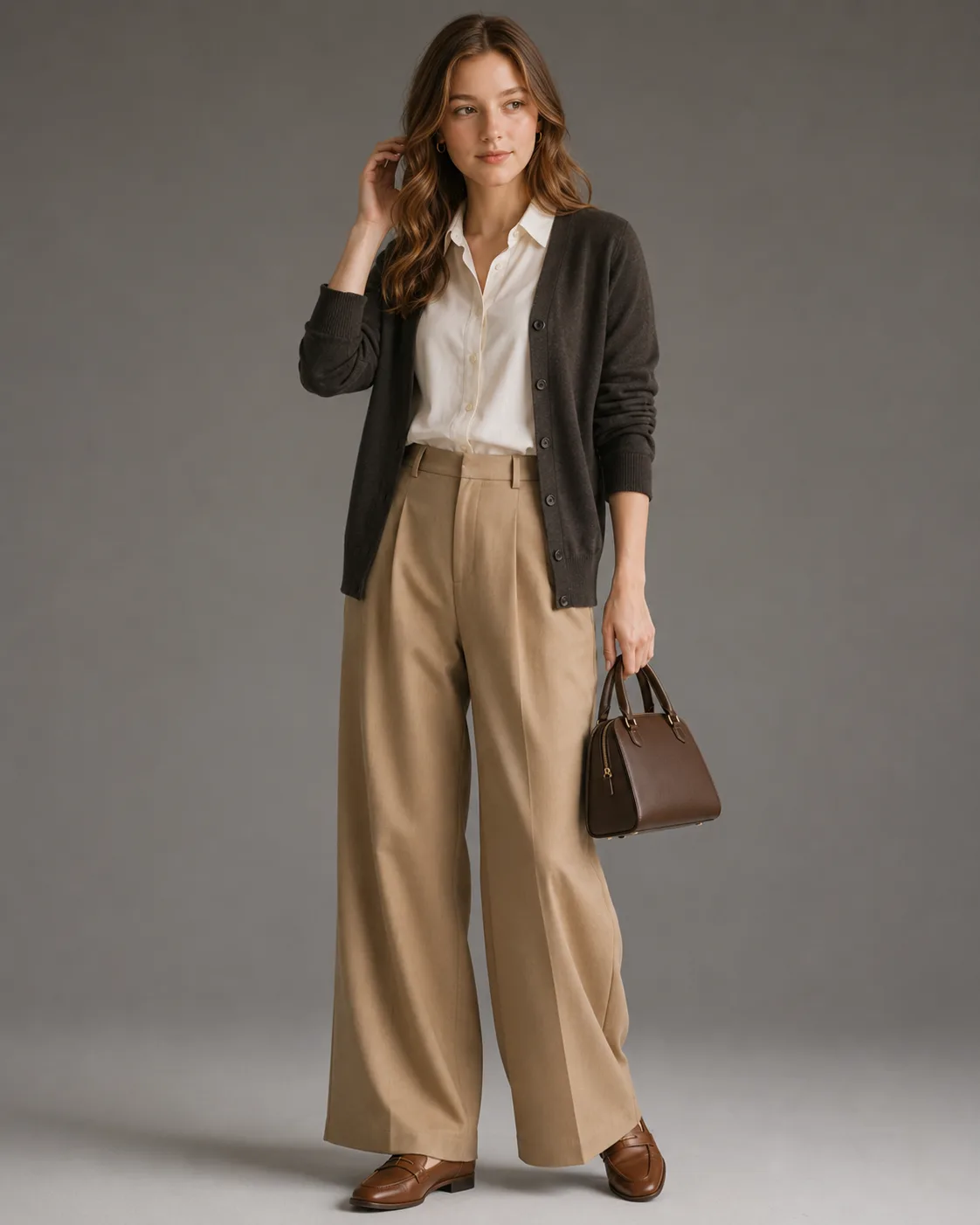 Full look styled for Office commute