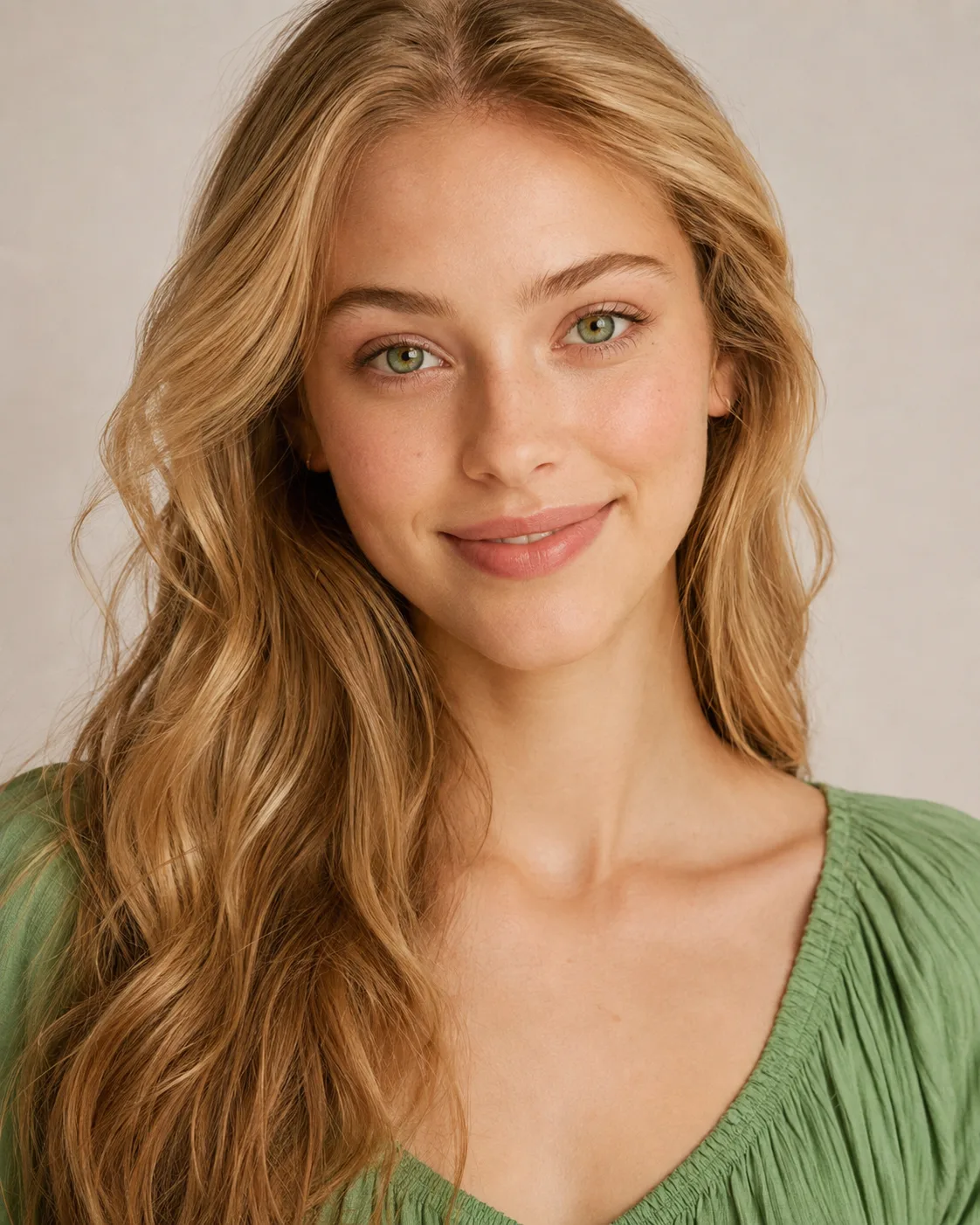 Warm Spring — model portrait