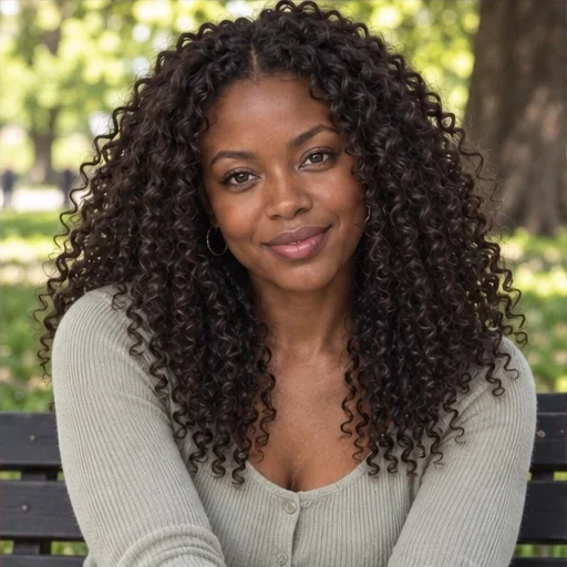Spiral curls hairstyle reference